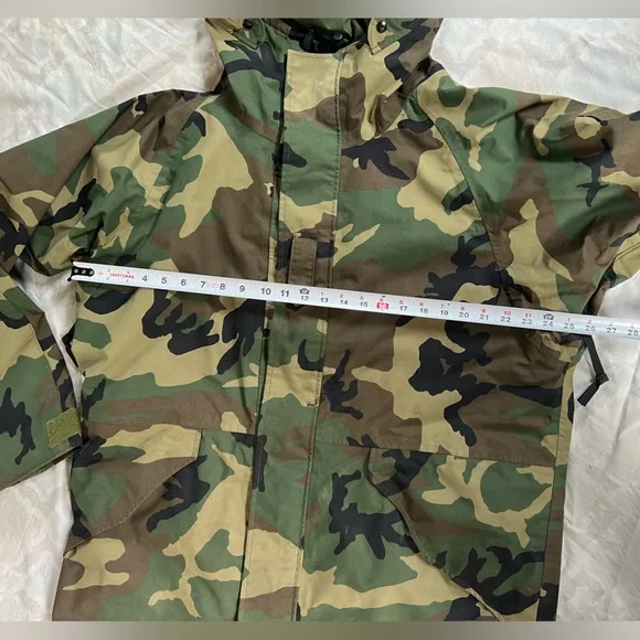 Men's Camouflage Military Field Jacket - Picture 3 of 11